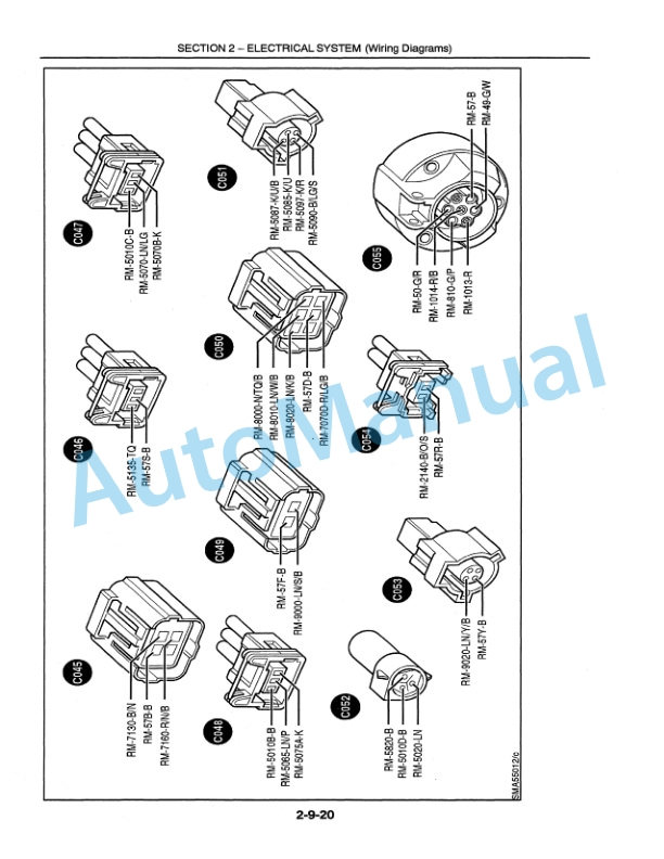 Alternative view of New Holland 8160, 8260, 8360, 8560 Tractor Repair Manual 40816040