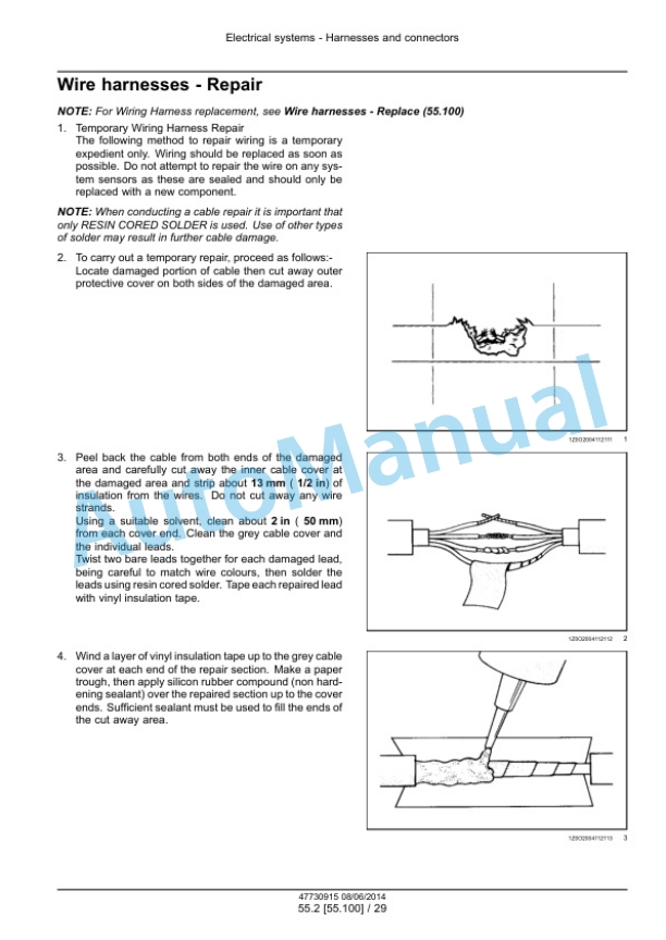 New Holland 840CD, 880CF Draper Header Service Manual 47730915-3