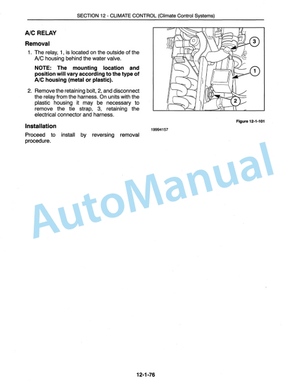 New Holland 8670, 8770, 8870, 8970 Repair Manual 86611822-5
