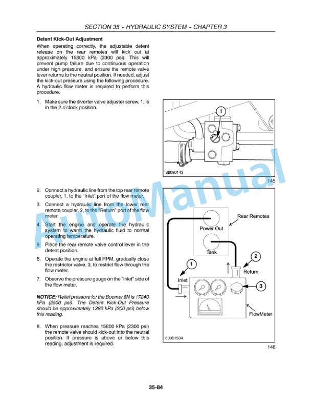New Holland 8N Boomer Tractor Service Manual 84218899-5