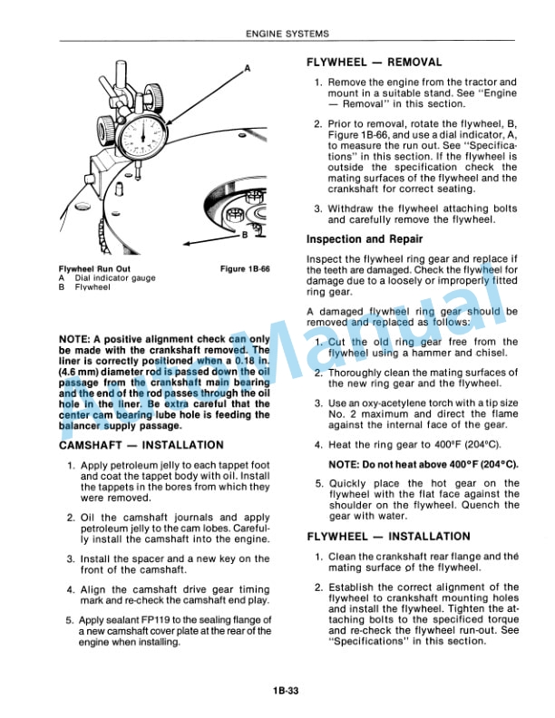 New Holland 9030, 9030E Engine Repair Manual 40903001-3