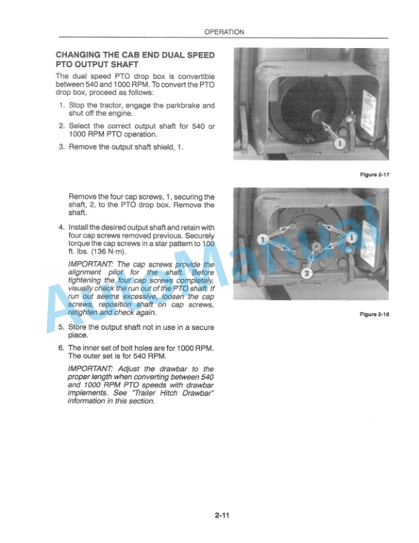 Alternative view of New Holland 9030, 9030E Tractor Operation and Maintenance Manual 42903013