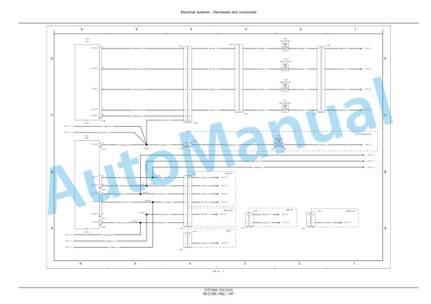 Alternative view of New Holland 9090L T3ROW Grape Harvester Service Manual 51575409