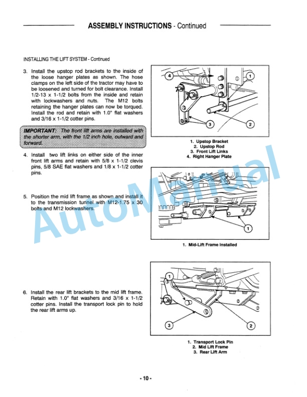Alternative view of New Holland 914A Mid-Mount Side Discharge Direc Drive Mover Operation and Maintenance Manual 86563076