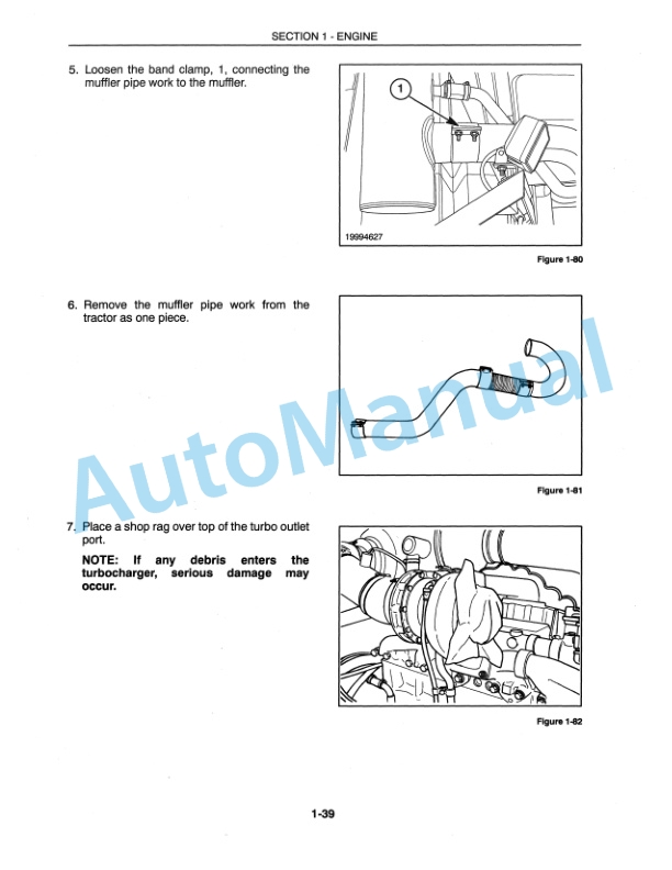 New Holland 9184, 9384, 9484, 9684, 9884 Repair Manual 86608043-2