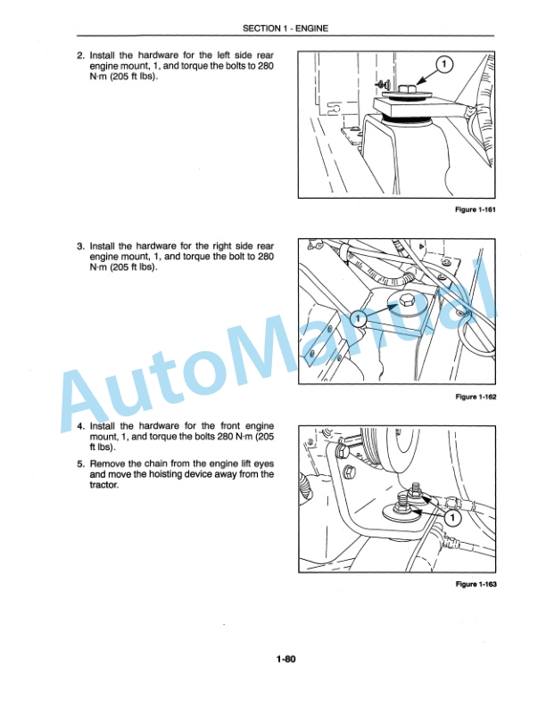 New Holland 9184, 9384, 9484, 9684, 9884 Repair Manual 86608043-3
