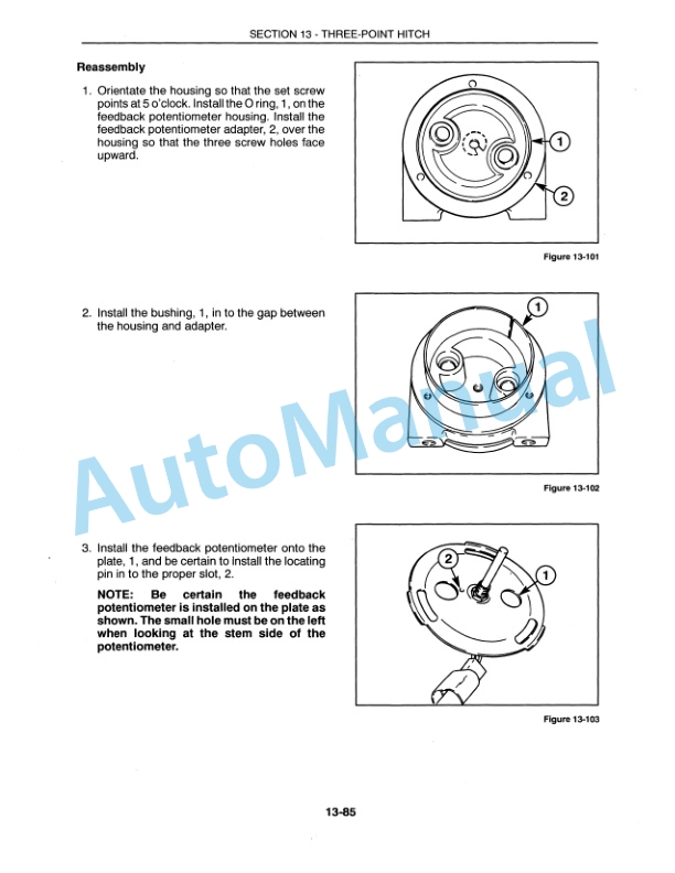 New Holland 9184, 9384, 9484, 9684, 9884 Repair Manual 86608056-4
