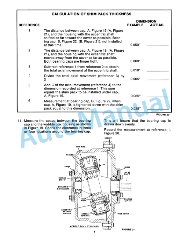 New Holland 960, 970, 971, 972, 973 Wobble Box Grain Head Service Manual 40482002-3