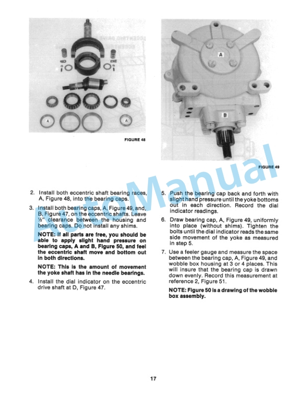 New Holland 960, 970, 971, 972, 973 Wobble Box Grain Head Service Manual 40482002-5
