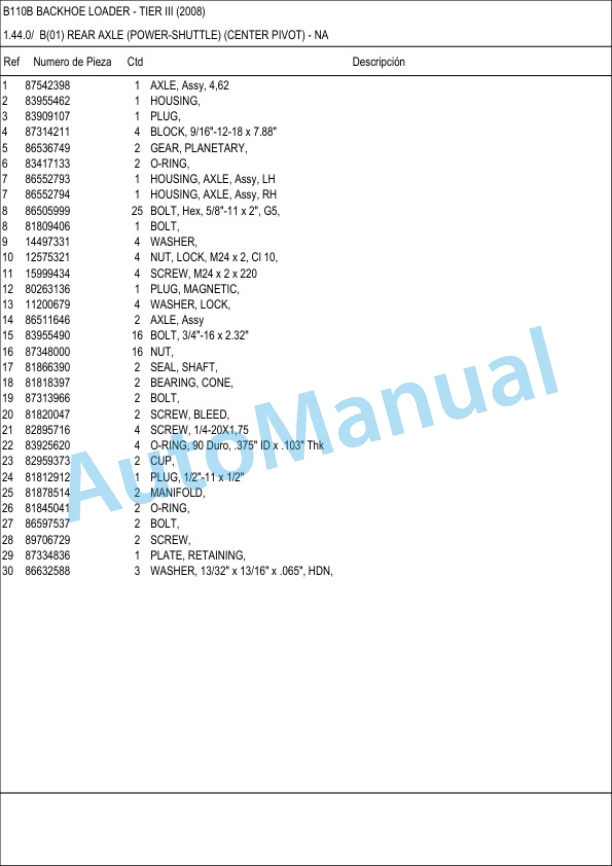 New Holland B110B Tier III Backhoe Loader Operation and Maintenance Manual-2