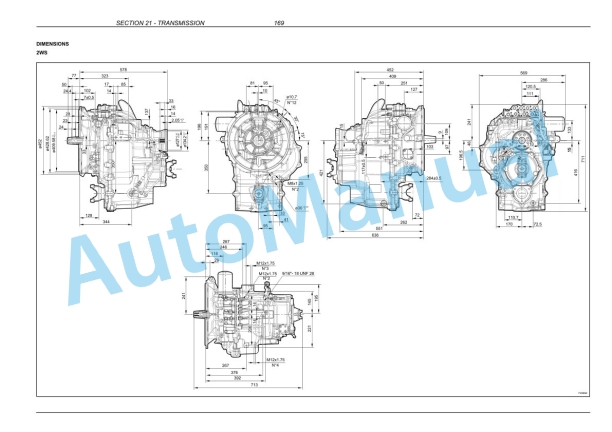 Alternative view of New Holland B90B, B95B, B95BLR, B95BTC, B110B, B115B Backhoe Loader Service Manual 84428670B