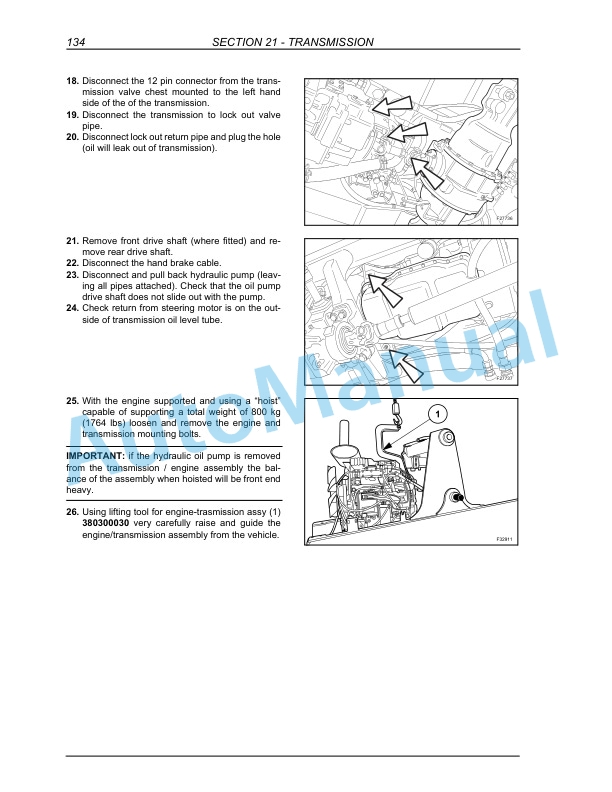 Alternative view of New Holland B90B, B95B, B95BLR, B95BTC, B110B, B115B Tier 3 Backhoe Loader Repair Manual 87643850BNA