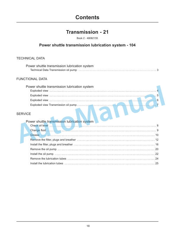 New Holland B95C, B95CLR, B95CTC, B110C Tier 4B Final Tractor Loader Backhoe Service Manual 48082163-2