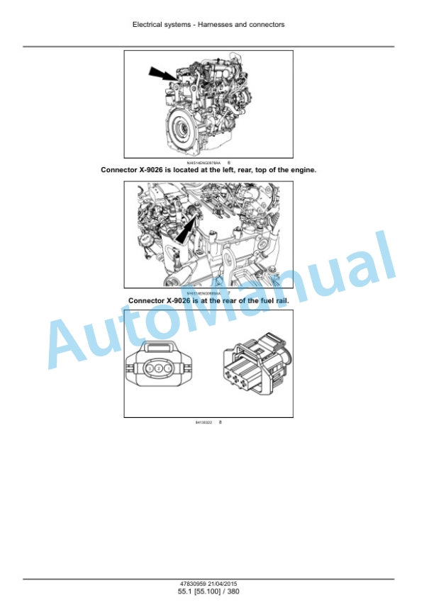 New Holland B95C, B95CTC, B110C Tier 4B Final Tractor Loader Backhoe Service Manual 47881805-4
