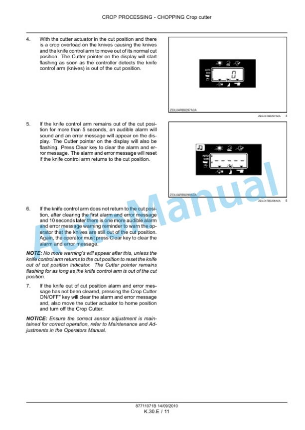 New Holland BR6080, BR6090 Round Baler Service Manual 87711071B-4