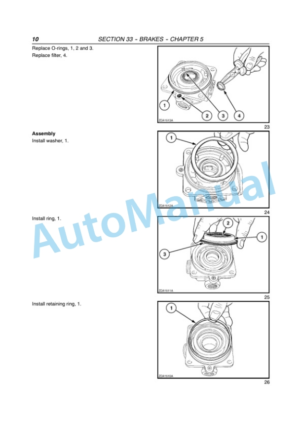 New Holland BR7060, BR7070 Service Manual 84275654-2