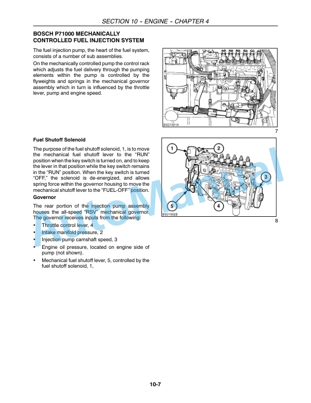 New Holland CR920, CR940, CR960, CR970 Combine Repair Manual 87600553-5