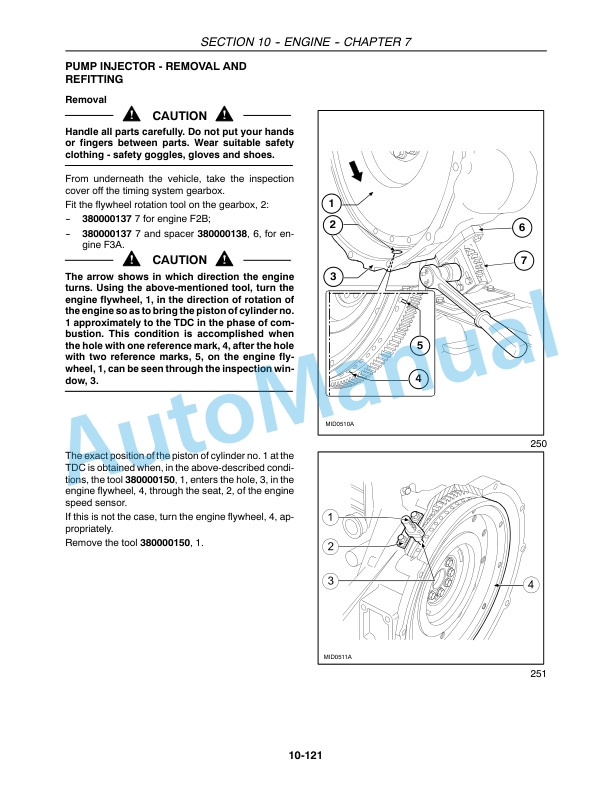 New Holland CR920, CR940, CR960, CR970 Combine Repair Manual 87600554-5