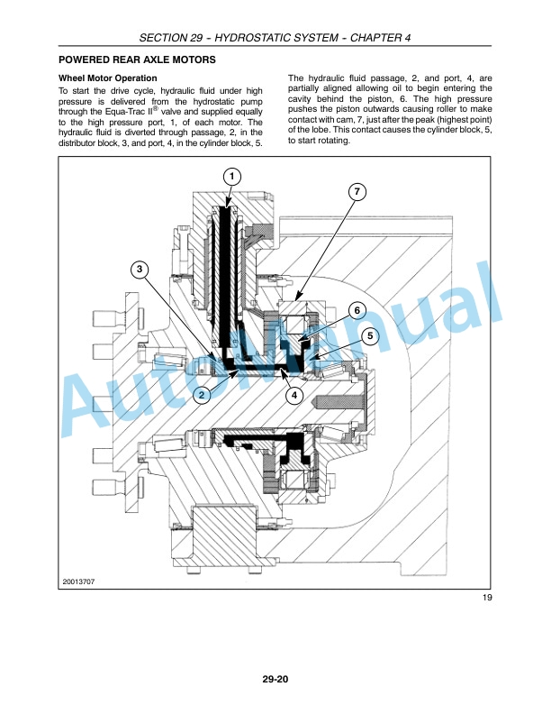 New Holland CR920, CR940, CR960, CR970 Combine Repair Manual 87600556-3