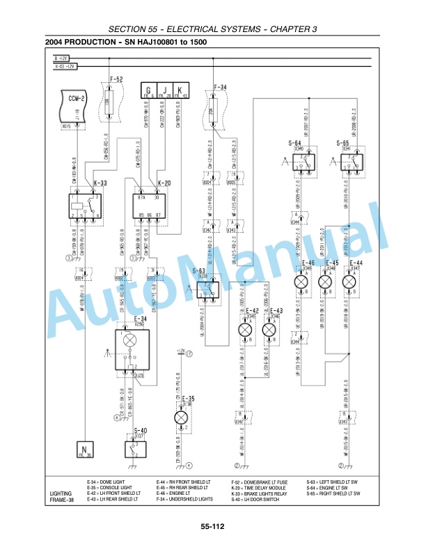 New Holland CR920, CR940, CR960, CR970 Combine Repair Manual 87600559-4