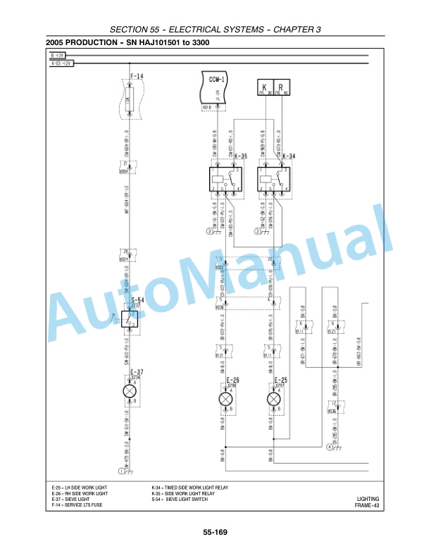 New Holland CR920, CR940, CR960, CR970 Combine Repair Manual 87600559-5