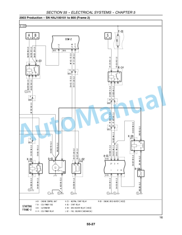 New Holland CR920, CR940, CR960, CR970 Combine Repair Manual 87600560-2
