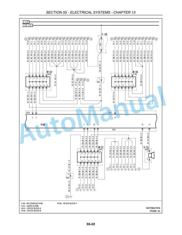 New Holland CR920, CR940, CR960, CR970 Combine Repair Manual 87600561-5