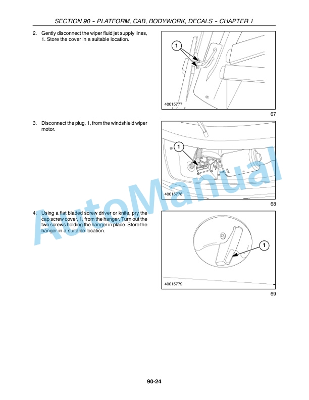 New Holland CR920, CR940, CR960, CR970 Combine Repair Manual 87600569-5