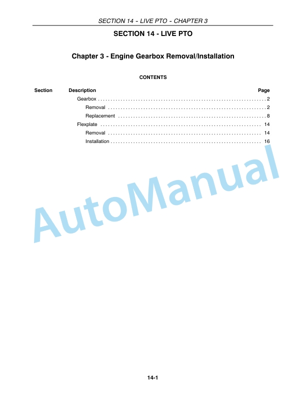 New Holland CR940, CR960, CR970 Combine Repair Manual 87682453-4
