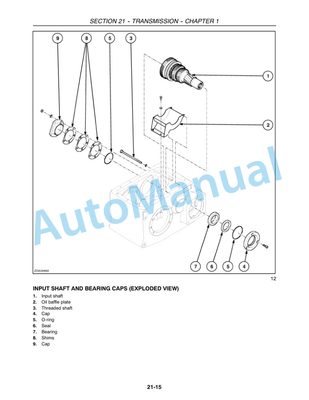 New Holland CR940, CR960, CR970 Combine Repair Manual 87682453-5