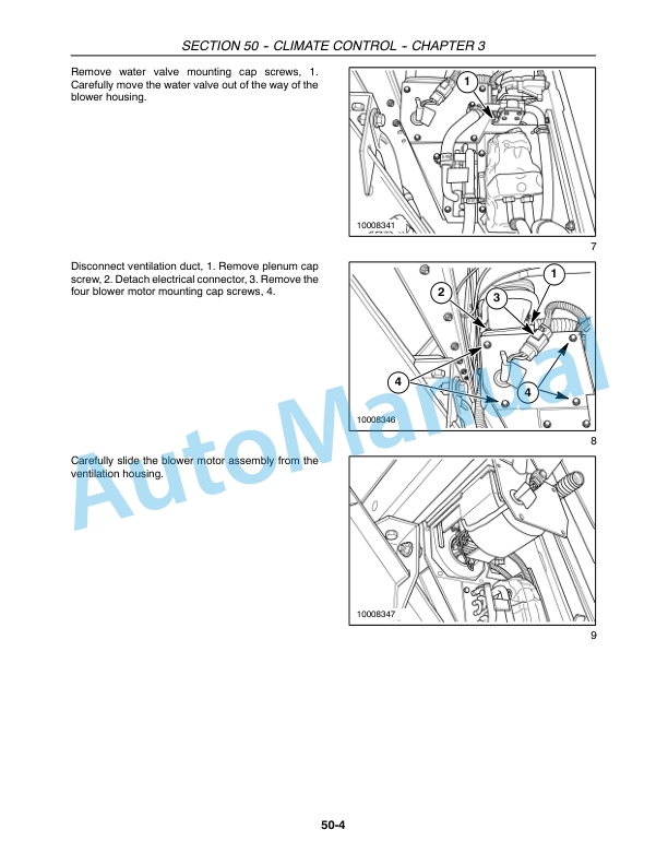 New Holland CR940, CR960, CR970 Combine Repair Manual 87682455-5