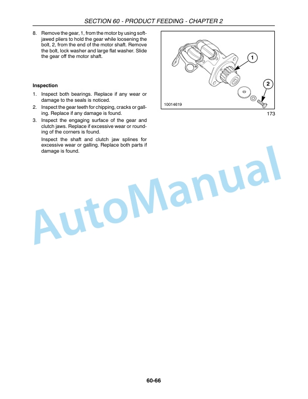 New Holland CR940, CR960, CR970 Combine Repair Manual 87682464-3