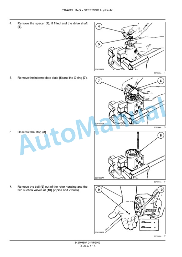 New Holland CSX7000 Service Manual 84210989A-4