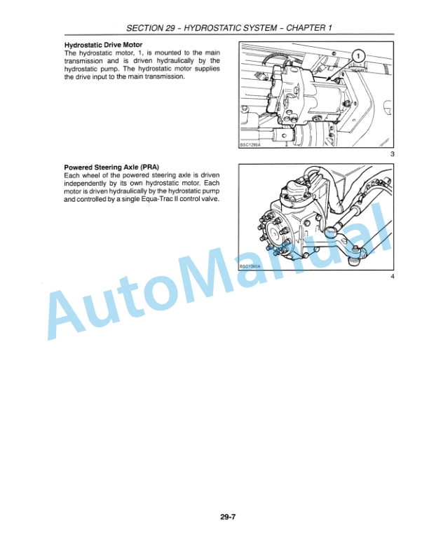 New Holland CX Series Repair Manual 86978875-4