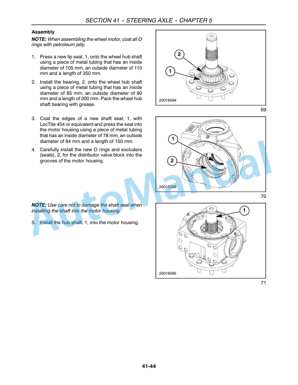 New Holland CX Series Repair Manual 86978876-4
