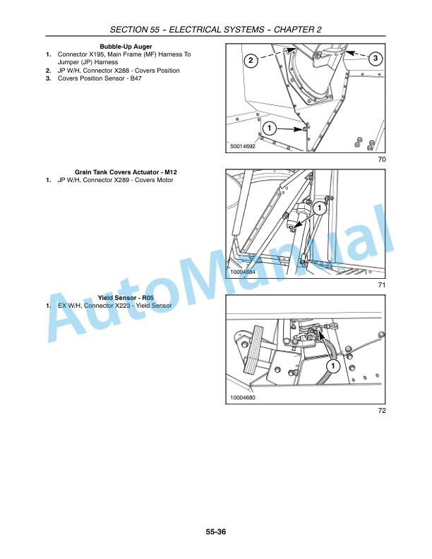 New Holland CX Series Repair Manual 86978877-2