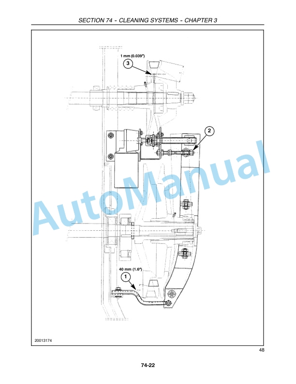 New Holland CX Series Repair Manual 86978882-5