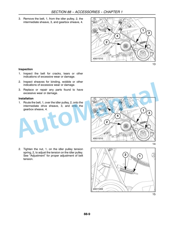 New Holland CX Series Repair Manual 86978883-3