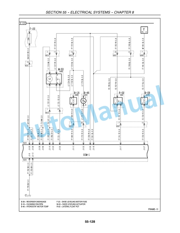 New Holland CX Series Repair Manual 87360005-3
