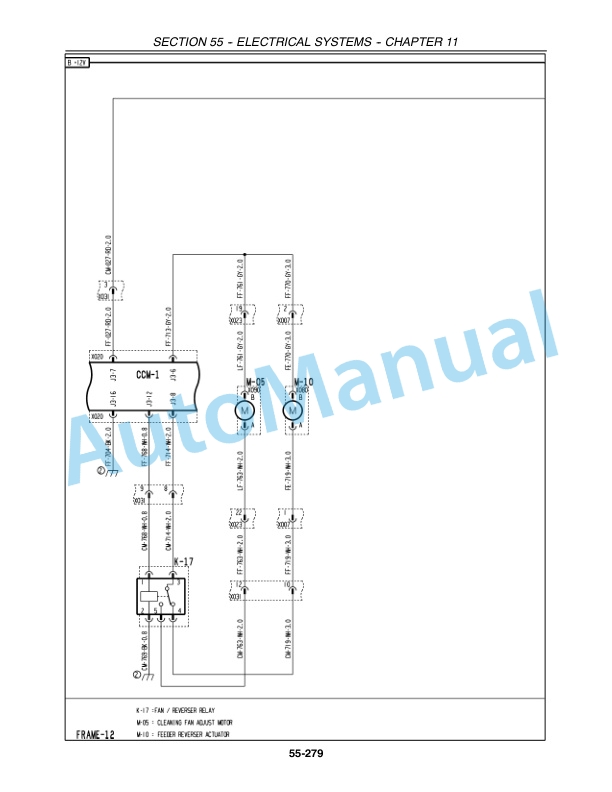 New Holland CX Series Repair Manual 87360006-5