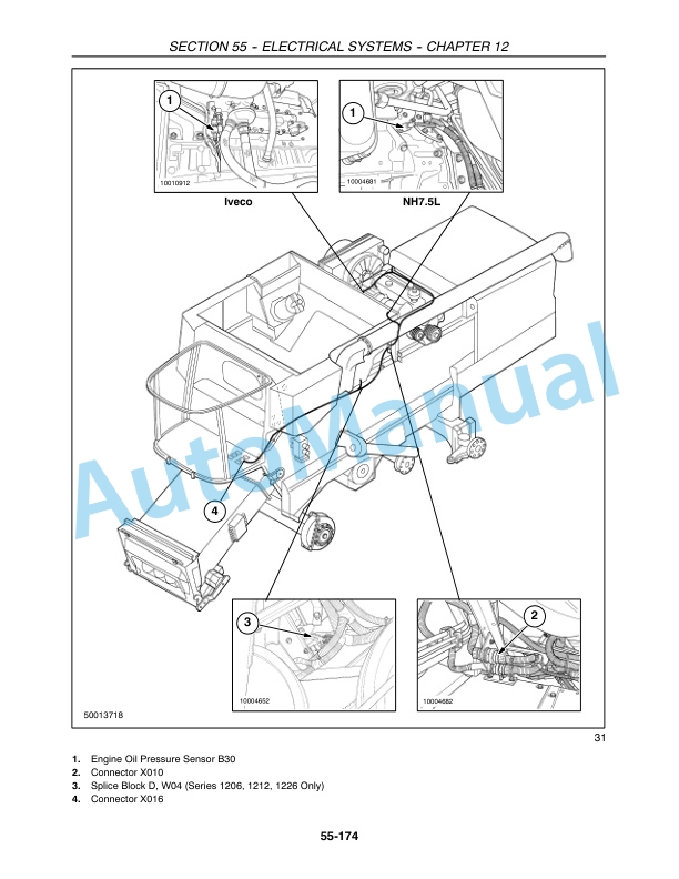 New Holland CX Series Repair Manual 87360007-5