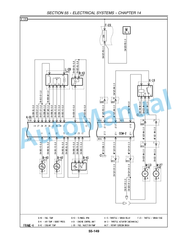 New Holland CX Series Repair Manual 87360010-4