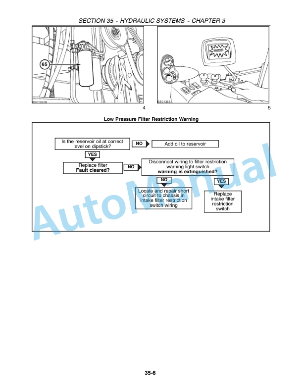 Alternative view of New Holland CX Series Repair Manual 87360012