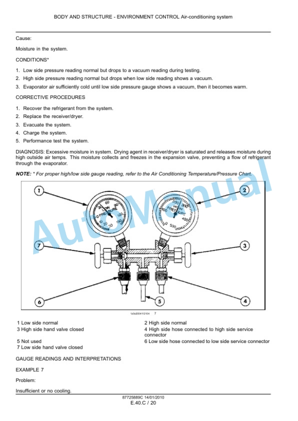 New Holland CX8030 - CR9090 Elevation Combine Repair Manual 87725889B1-4