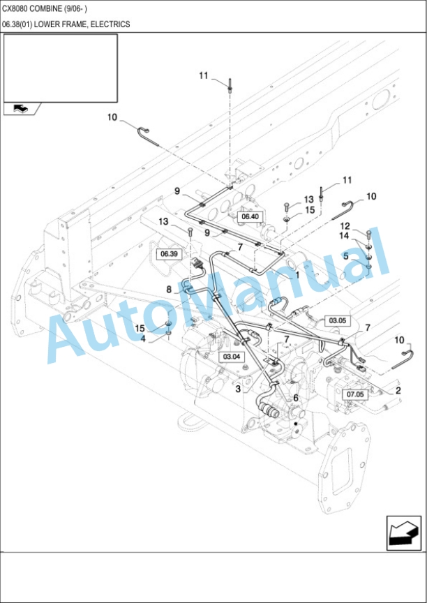 New Holland CX8080 Combine Operation and Maintenance Manual-2