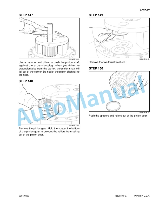 New Holland D150B Crawler Dozer Repair Manual 87693704-4