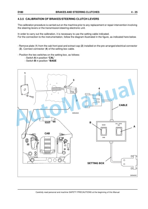 New Holland D180 Crawler Dozer Workshop Manual 6041352200-4