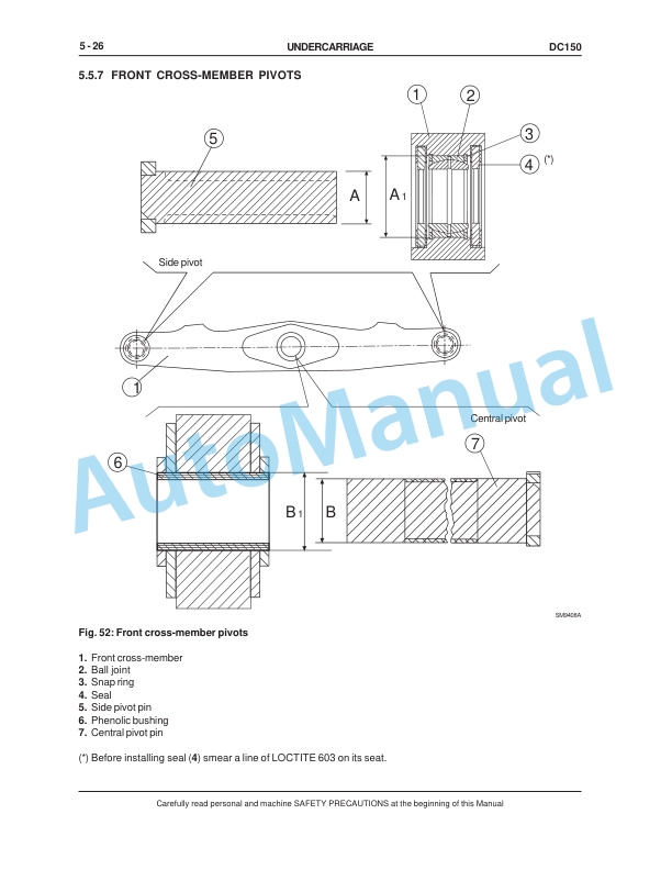 New Holland DC150 Crawler Dozer Include LGP Service Manual 60402262-5
