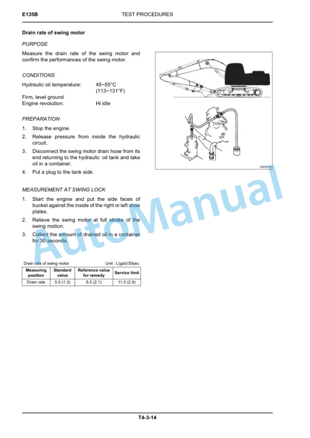 New Holland E135B ROPS Tier III Crawler Excavator Service Manual 84392415A-3