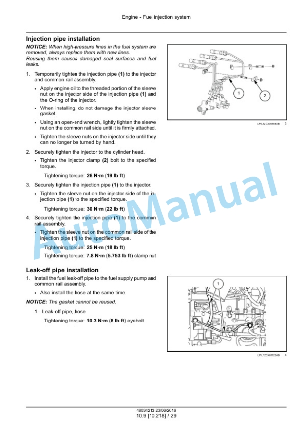 Alternative view of New Holland E145C EVO Crawler Excavator Service Manual 48034213